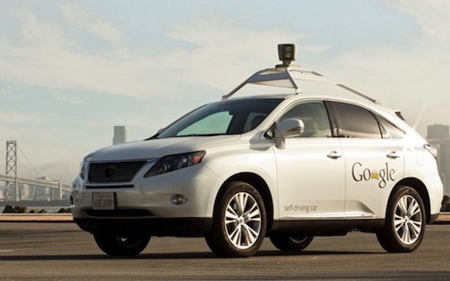 Google car without pilot