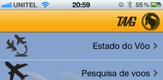 TAAG agora em aplicativo