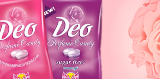 Um rebuçado desodorizante