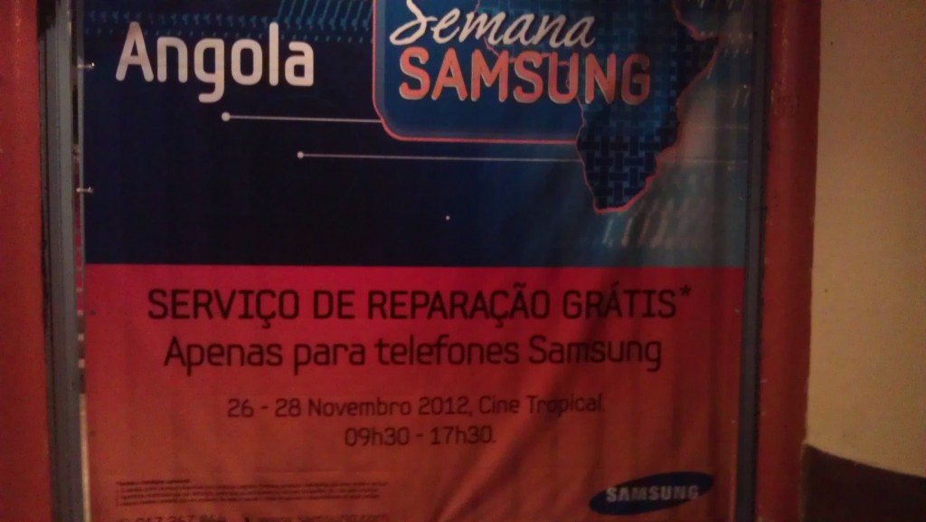Reparações Grátis Samsung Angola