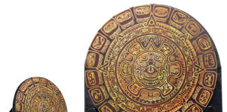 A febre continua, um gadget que simula o calendário Maia… Relógio Calendário Maia