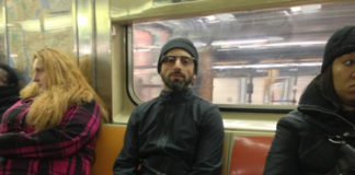 Co-fundador da Google testa o projecto “Google Glass” nas ruas de Nova Iorque Sergey Brin