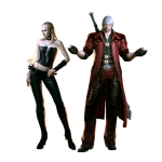 dante-and-trish Devil May Cry