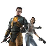 gordon-freeman-and-alyx-vance Half Life