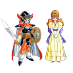 hero-and-gwendolyn Dragon Warrior series