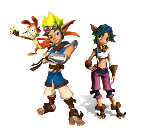 jak-and-keira Jack and Daxter.