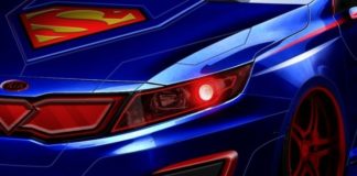 Kia apresenta o carro do Super-homem e outros super heróis Kia_superman