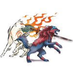 oki-and-amaterasu Okami