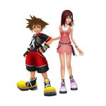 sora-and-kairi Kingdom Hearts series
