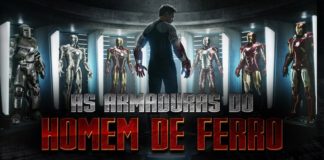 As armaduras do Homem de Ferro