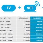 Plano de TV+Internet+Voz da TVCabo Angola