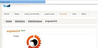 AngolanOS reconhecido como uma distribuição oficial no linux.com aOS Credenciado