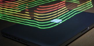 Visualize o campo de força do MacBook