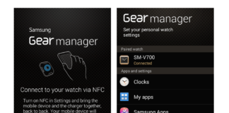 Supostas imagens do app que irá gerir o Samsung Gear aparecem na internet