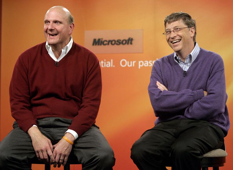 Ballmer e Gates