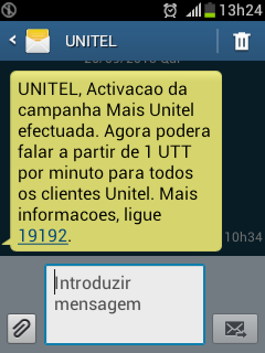 campanha mais unitel