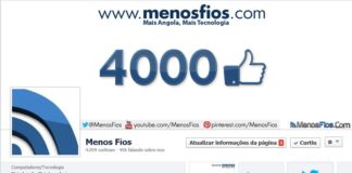 Menos Fios e 4 Mil seguidores no Facebook ! 4 mil seguidores no Facebook
