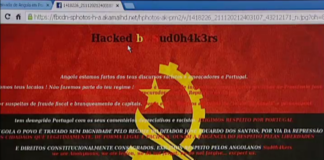 Portais angolanos invadidos por supostos “hackers” portugueses! AngolaVsPortugal Hacking