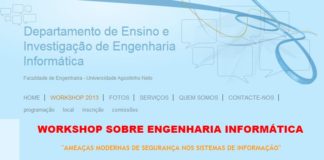 Workshop sobre engenharia informática, amanhã no Campus Universitário da UAN. Participe! workshop uan