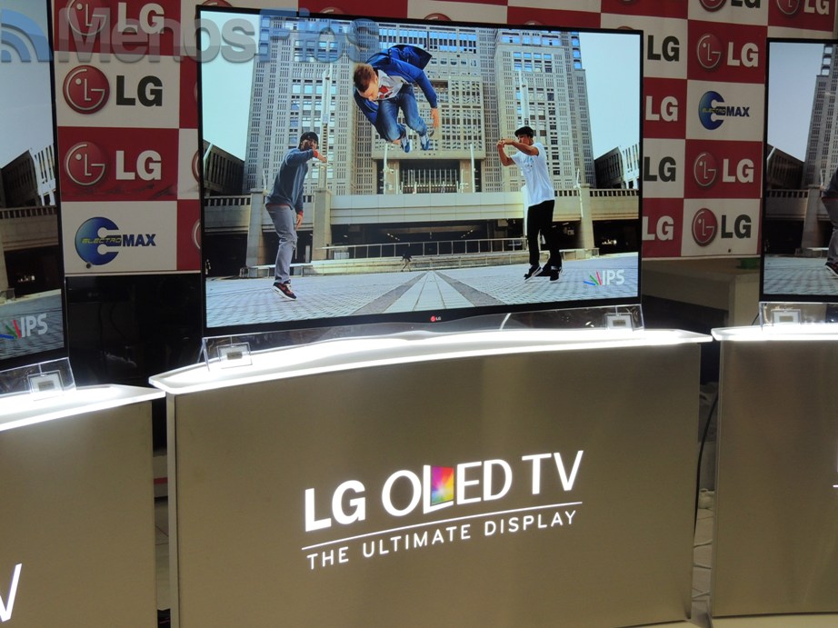 Apresentação da LG Curved OLED TV em Angola