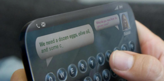 Ver pra crer! Telemóvel com teclado físico que desaparece instantaneamente … Teclado físico Tactus