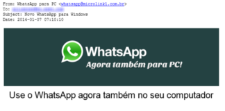 Whatsapp no computador? Cuidado, isso pode ser um golpe! Whatsapp Falso para PC