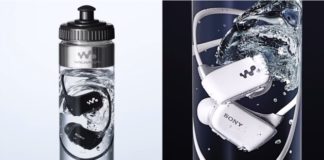 O Walkman engarrafado