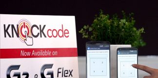 LG disponibilizará o sistema “Knock Code” para todos seus smartphones de topo LG Knock code