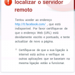 Facebook Zero não é processada no Opera Mini