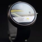 Smart watch running Android Wear