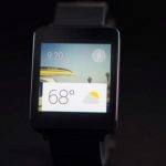 Smart watch running Android Wear