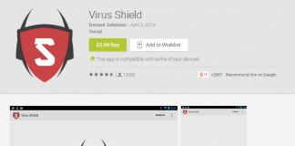 Google devolve o dinheiro dos utilizadores que compraram antivírus falso para Android Virus Shield