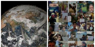 O maior selfie do mundo, em homenagem ao dia da terra NASA selfie da terra