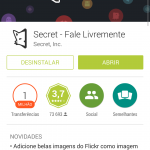 Aplicativo secret