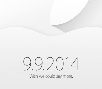 Convite Apple 9.9.2014
