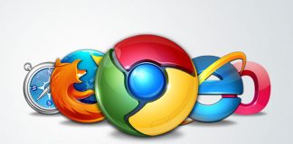 Quais os navegadores de internet mais usados no nosso país em 2014?