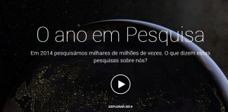 Retrospectiva 2014, segundo o Google Search