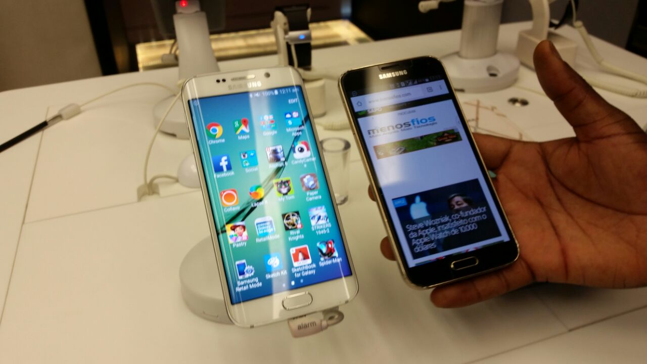 Aplicativos no Galaxy S6