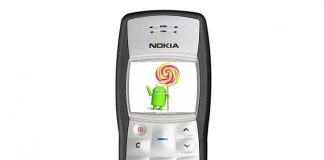 Nokia 1100 (o famoso Nokia Lanterna) poderá voltar ao mercado com Android 5.0 Lollipop