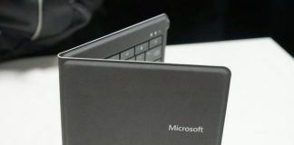Microsoft apresenta um teclado portátil inovador… Teclado dobrável universal