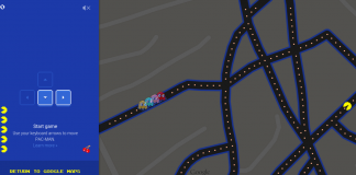 Melhor brincadeira de 1 de Abril: Pacman no Google Maps