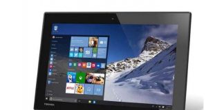 Tablets da Toshiba com Windows 10