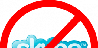 Skype encontra-se Offline na maior parte do Mundo