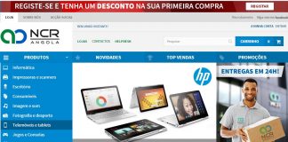 NCR Angola apresenta a sua nova loja online NCR