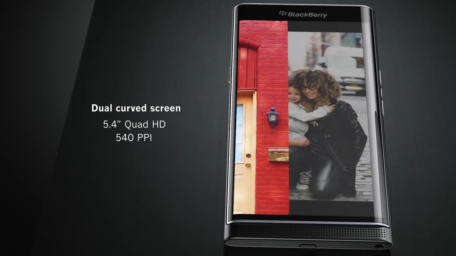 Dual 5.4 Quad HD Display, 540 Pixel Density (PPI / DDP)