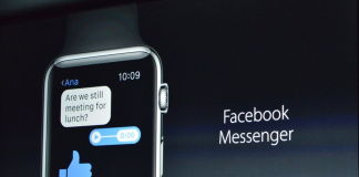 Facebook Messenger agora disponível para Apple Watch