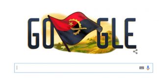 Independência de Angola celebrada pela Google