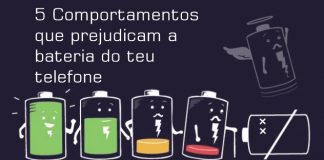 5 comportamentos que prejudicam a bateria do teu telefone