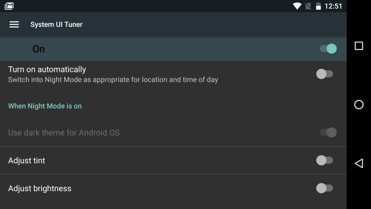 Androidn-n-settings