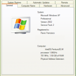 windows xp_system properties